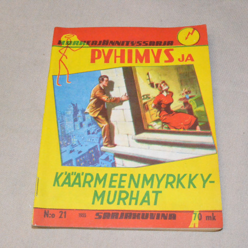 Korkeajännityssarja 21 - 1955 Pyhimys ja käärmeenmyrkkymurhat